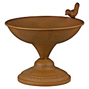 Dobar Vogeltränke (Edelrost, Metall, Höhe: 21 cm) | BAUHAUS