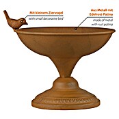 Dobar Vogeltränke (Edelrost, Metall, Höhe: 21 cm) | BAUHAUS