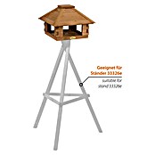 Dobar Vogelhaus Blockhaus (Braun, Holz, ca. 37 x 37 x 26 cm, Viereckig) | BAUHAUS