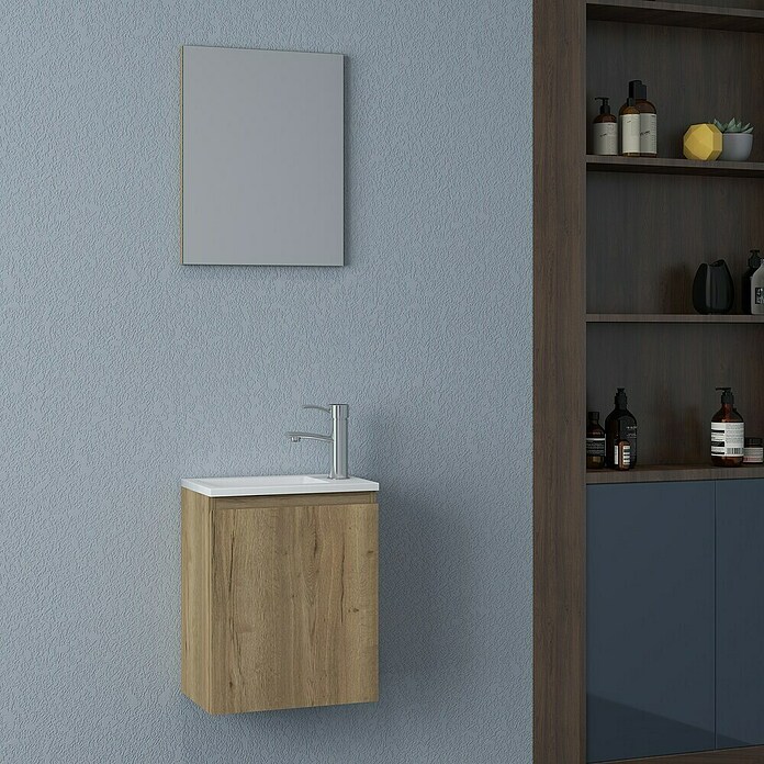 Nortiq Living Badmeubelset Pisa (Eiken, Mat) | BAUHAUS