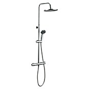 Camargue Douchesysteem Regendouche (Aantal straalsoorten: 2 st., Chroom, Diameter douchekop: 25 cm) | BAUHAUS