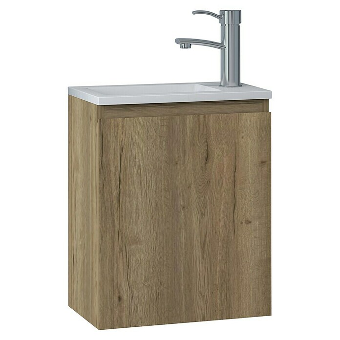 Nortiq Living Badmeubelset Pisa (Eiken, Mat) | BAUHAUS