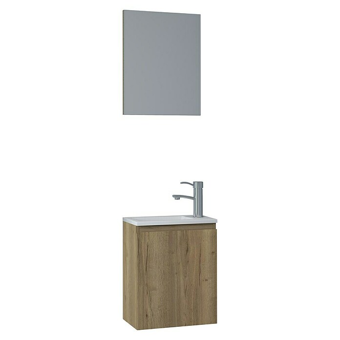 Nortiq Living Badmeubelset Pisa (Eiken, Mat) | BAUHAUS