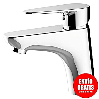 Cosmobath Grifo de lavabo Duncan (Cromo, Brillante)