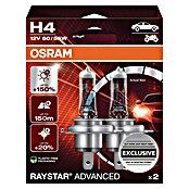 Osram Hauptscheinwerfer-Lampen Raystar Advanced (H4, 2 Stk.) | BAUHAUS