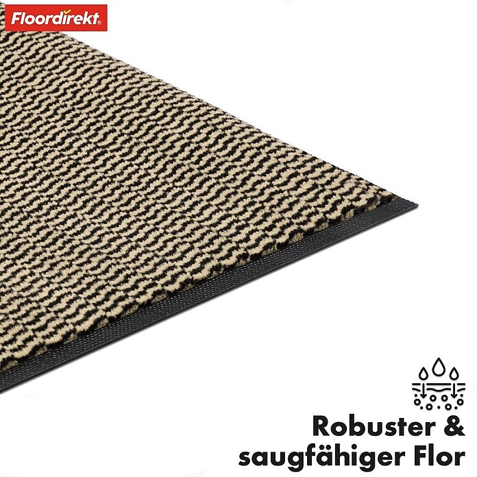 Fußmatte Sky Novo (Ocker/Schwarz, 120 x 80 cm, Material Nutzschicht: 100 % Polypropylen) | BAUHAUS