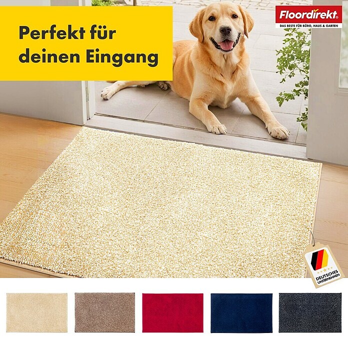 Schmutzfangmatte Nasa (80 x 50 cm, Beige, Material Nutzschicht: 100 % Polyester) | BAUHAUS