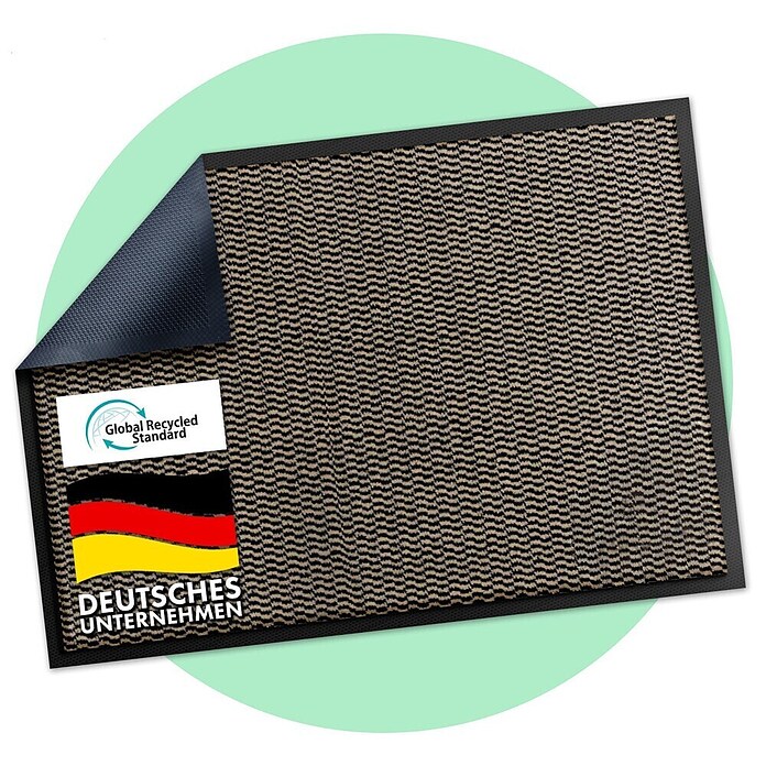 Fußmatte Sky Novo (Ocker/Schwarz, 120 x 80 cm, Material Nutzschicht: 100 % Polypropylen) | BAUHAUS