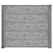 Beckers Betonzaun Zaunelement Standard Tetris Motiv (200 x 38,5 cm, Beton, Betongrau) | BAUHAUS