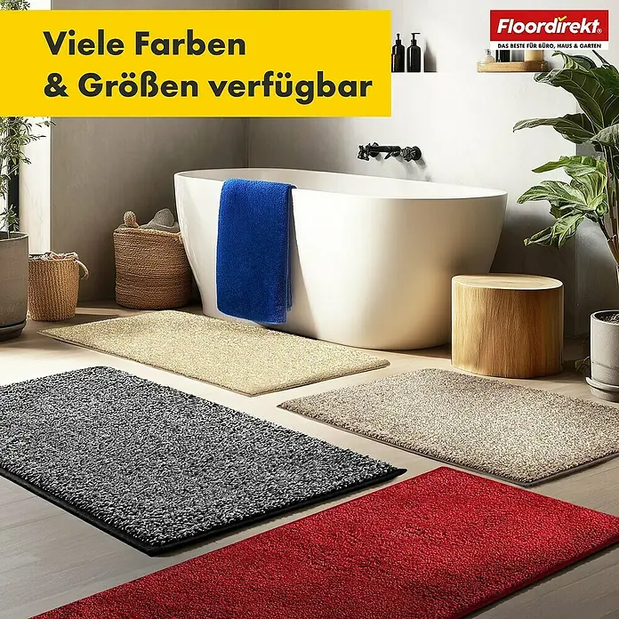 Badteppich Nasa - 86 x 150 cm, Dunkelblau, 100% Polyester - Badematten in verschiedenen Farben und Größen erhältlich. Perfekt für jedes Badezimmer, bieten Komfort und Stil.