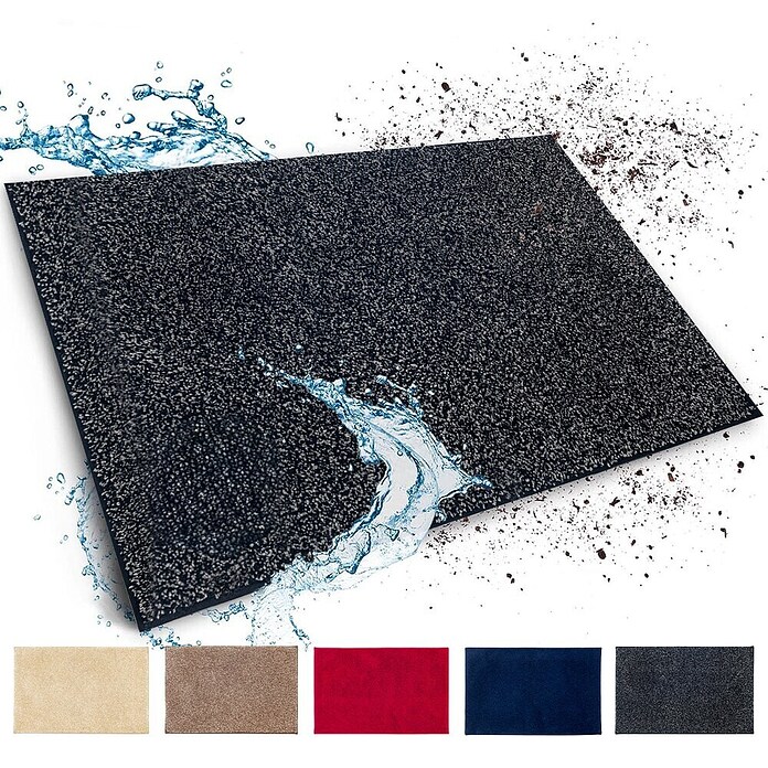 Schmutzfangmatte Nasa (150 x 60 cm, Anthrazit, Material Nutzschicht: 100 % Polyester) | BAUHAUS