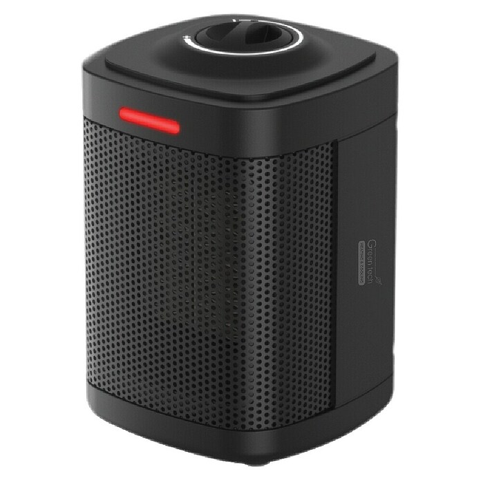 Green Tech Ventilatorski grelnik PTC-GT500  (500 W, Barva: Črna) | Ventilatorski grelniki | Grelne naprave | Ogrevanje in hlajenje | Izdelki | BAUHAUS