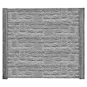 Beckers Betonzaun Zaunelement Standard Romania Motiv (200 x 38,5 cm, Beton, Betongrau) | BAUHAUS