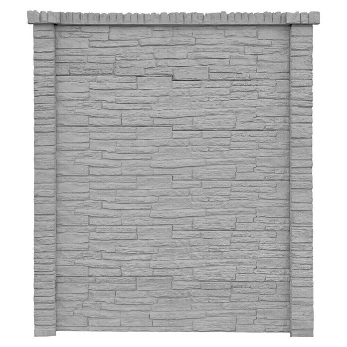 Beckers Betonzaun Abschlussplatte Mediterran Nostalgie (144 x 30 x 4 cm) | BAUHAUS