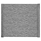 Beckers Betonzaun Zaunelement Standard Flagstone Motiv (200 x 38,5 cm, Beton, Betongrau) | BAUHAUS