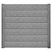 Beckers Betonzaun Zaunelement Klassik Romania Motiv (Beton, Betongrau) | BAUHAUS