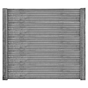 Beckers Betonzaun Zaunelement Klassik Linear Motiv (200 x 38,5 cm, Beton, Betongrau) | BAUHAUS
