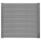 Beckers Betonzaun Zaunelement Prestige Glatt Motiv (184 x 26 cm, Beton, Betongrau) | BAUHAUS