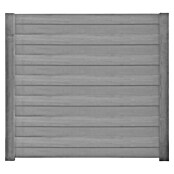 Beckers Betonzaun Zaunelement Klassik Solide Motiv (184 x 26 cm, Beton, Betongrau) | BAUHAUS