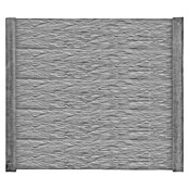 Beckers Betonzaun Zaunelement Standard Nevada Motiv (200 x 38,5 cm, Beton, Betongrau) | BAUHAUS