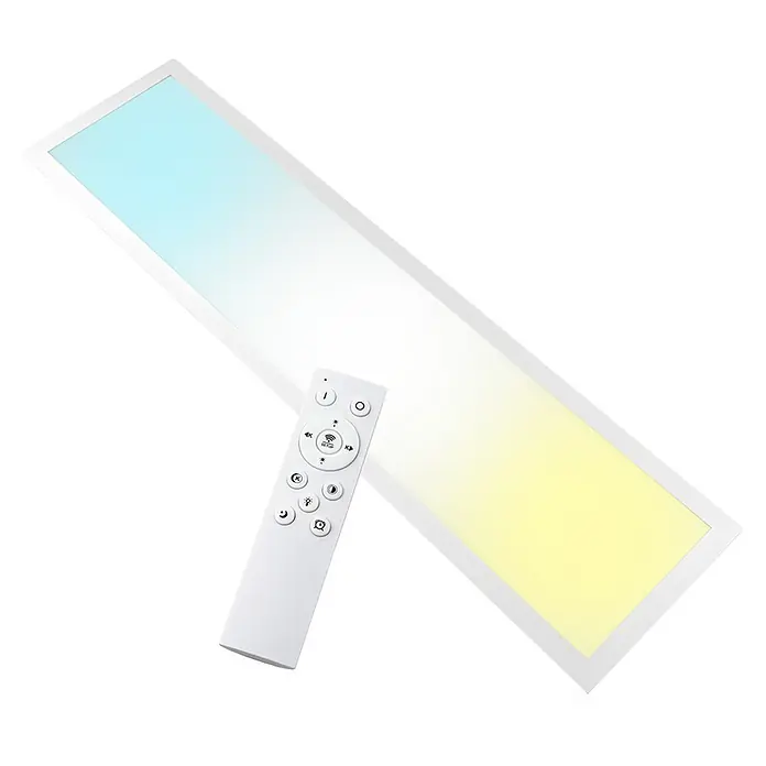 Luxula LED-Deckenleuchte - 40 W, Weiß, Mehrfarbig