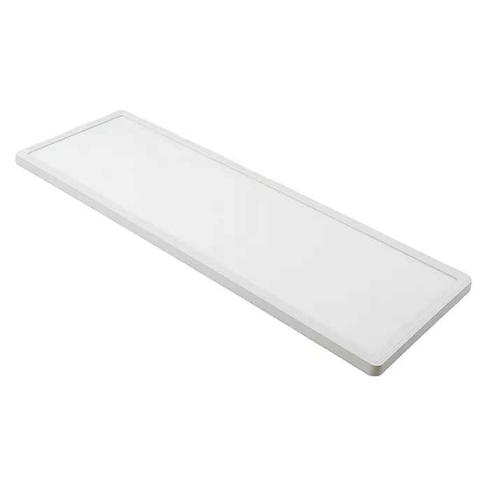 Luxula LED-Deckenleuchte - 24 W, L x B x H: 58 x 20 x 2,5 cm, Weiß, Mehrfarbig