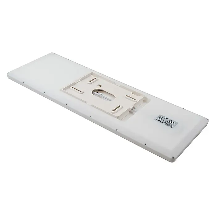 Luxula LED-Deckenleuchte - 24 W, L x B x H: 58 x 20 x 2,5 cm, Weiß, Mehrfarbig
