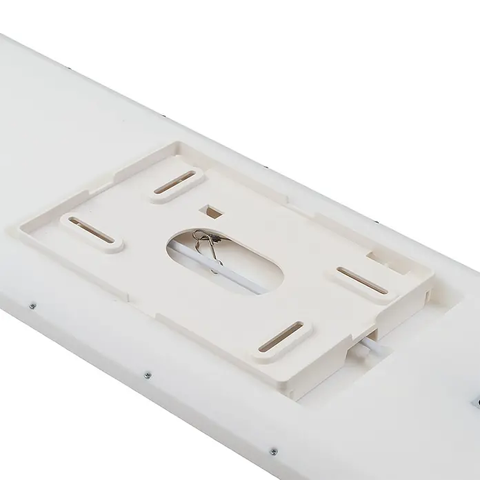 Luxula LED-Deckenleuchte - 24 W, L x B x H: 58 x 20 x 2,5 cm, Weiß, Mehrfarbig