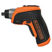 Black+Decker Atornillador de batería  CS3652LC  (3,6 V, Iones de litio, 1,5 Ah, 1 batería, Número de revoluciones de marcha en vacío: 0 r.p.m. - 380 r.p.m.)