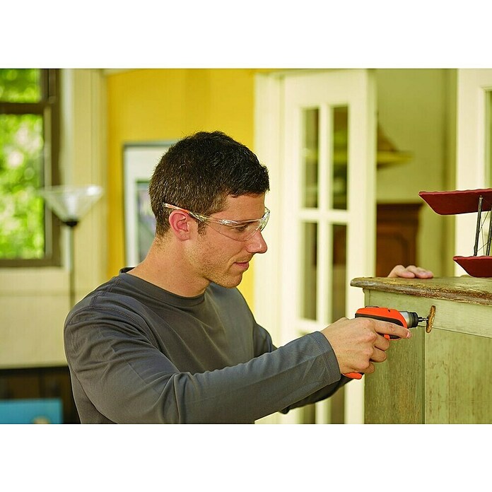 Black+Decker Atornillador de batería  CS3652LC  (3,6 V, Iones de litio, 1,5 Ah, 1 batería, Número de revoluciones de marcha en vacío: 0 r.p.m. - 380 r.p.m.)
