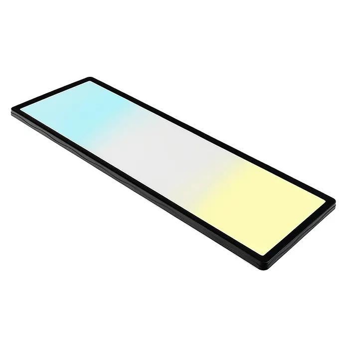 Luxula LED-Deckenleuchte - 24 W, Schwarz, Mehrfarbig
