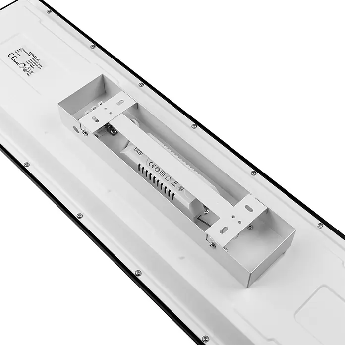 Luxula LED-Deckenleuchte - 40 W, Schwarz, Mehrfarbig