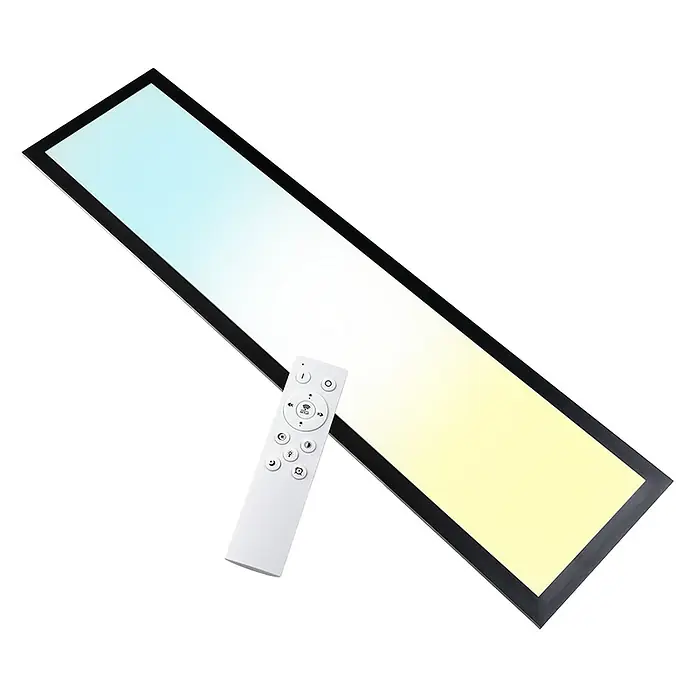 Luxula LED-Deckenleuchte - 40 W, Schwarz, Mehrfarbig