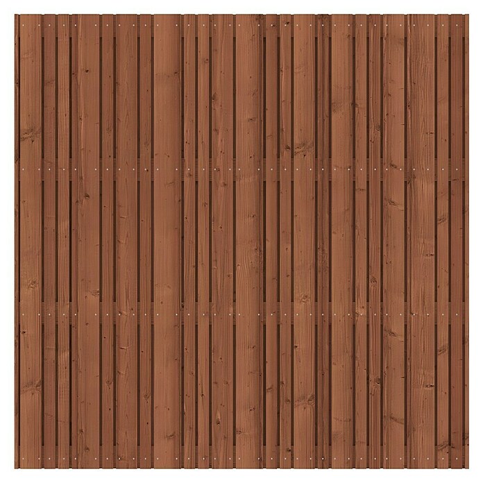 Schutting Barcode (180 x 180 cm, Bruin) | BAUHAUS