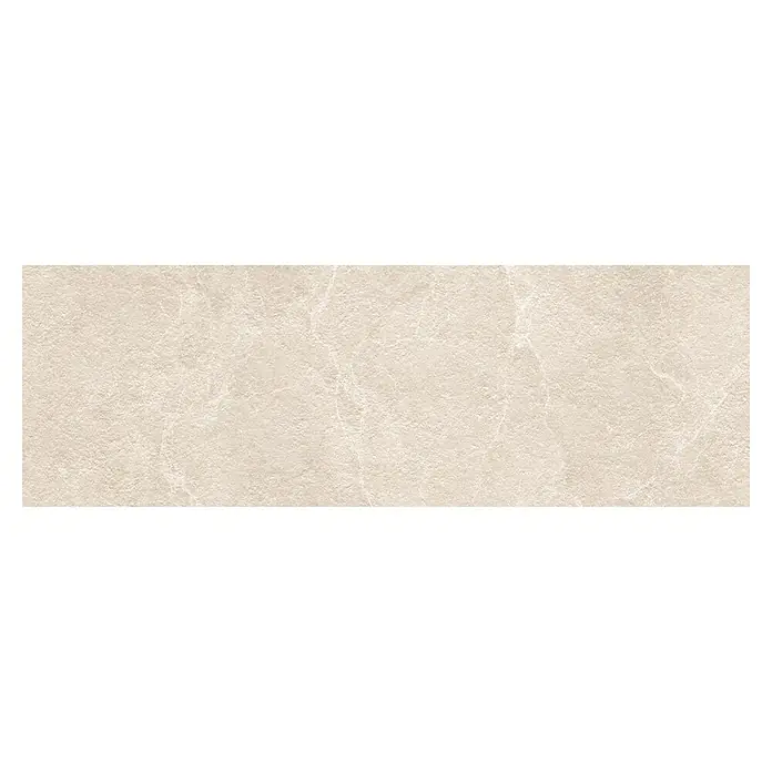 Wandfliese Benora Ivory Base - 39,8 x 119,8 cm, Beige, Matt - Beige Keramikfliese mit subtilen Marmorierungen für ein elegantes und zeitloses Erscheinungsbild, ideal für Innenräume.