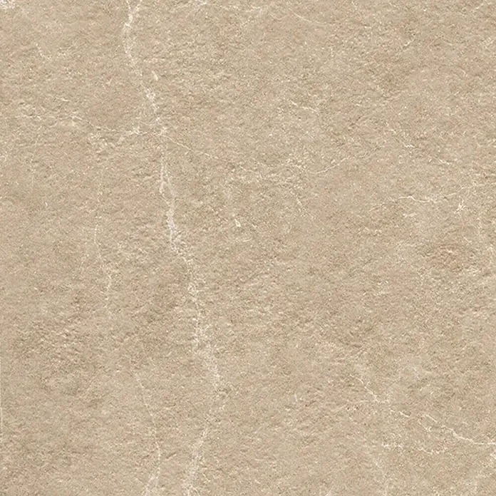 Wandfliese Benora - 39,8 x 119,8 cm, Beigebase, Matt - Beige Bodenfliese mit subtilen Marmorierungen, ideal für eine warme und natürliche Raumgestaltung.