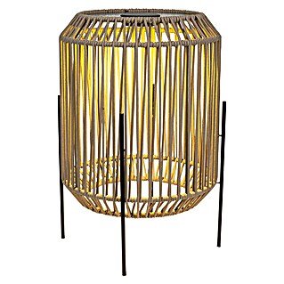 BAUHAUS Solar-Dekoleuchte Laterne (0,06 W, L x B x H: 43,5 x 43,5 x 61 cm, Anthrazit, IP44)