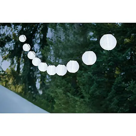 BAUHAUS  Solar-Lichterkette Lampion