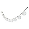 BAUHAUS Solar-Lichterkette Lampion (1,2 W, Weiß, IP44) | BAUHAUS