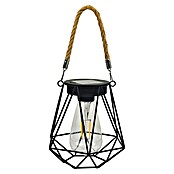 BAUHAUS Solar-Hängeleuchte (L x B x H: 15,5 x 13,5 x 28,5 cm, Schwarz, IP44) | BAUHAUS