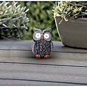 BAUHAUS Dekorativna solarna svjetiljka Mini  (LED, Siva, IP44, Sova) | BAUHAUS