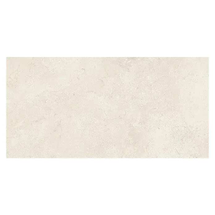 Feinsteinzeugfliese Marante - 59,8 x 119,8 cm, Ivory, Matt - Beige Keramikfliese mit subtilen Marmorierungen für moderne Boden- oder Wandgestaltung. Zeitlose Eleganz für jeden Raum.