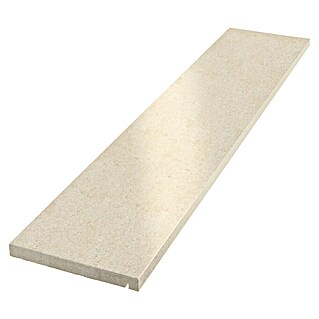 Vensterbank Jura (240 x 20 x 2 cm, Bruin/Beige/Geel, Natuursteen)