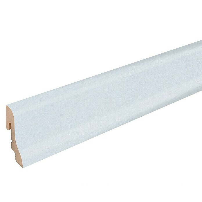 Sockelleiste FU018L (L x B x H: 2 400 x 18,5 x 38,5 mm, MDF, Aluminium Color) | BAUHAUS