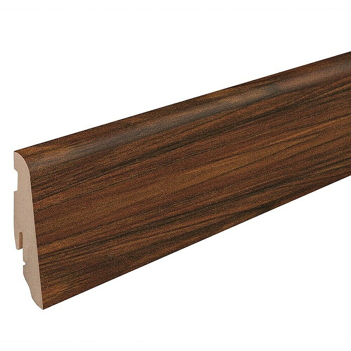 Sockelleiste FUO60L (2 400 x 19 x 58 mm, MDF, Noce Como) | BAUHAUS