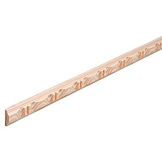Zierleiste Mini (100 cm x 28 mm x 12 mm, Kiefer, Massiv, 1 Stk.)