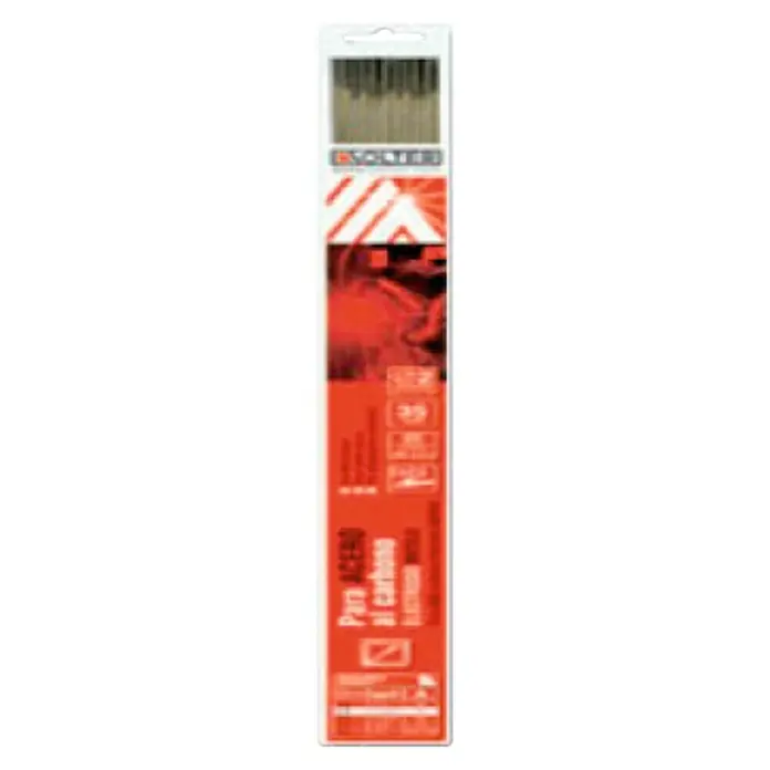 Solter Electrodo de acero rutilo - Diámetro: 3,25 mm, 20 ud. - Paquete de electrodos de soldadura Solter para acero al carbono. Ideal para trabajos de soldadura que requieren una conexión fuerte y duradera.