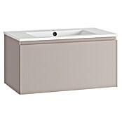 Mueble de lavabo Cristal (L x An x Al: 45 x 80 x 40 cm, Rosa, Número de cajones: 1 ud.) | BAUHAUS