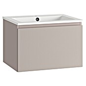Mueble de lavabo Cristal (L x An x Al: 45 x 60 x 40 cm, Rosa, Número de cajones: 1 ud.) | BAUHAUS