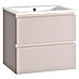 Mueble de lavabo Cristal 2 cajones 